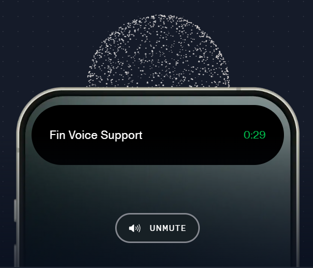 Intercom Fin voice support